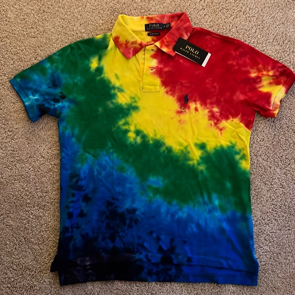 Polo Ralph Lauren Custom Slim Fit Tie Dye